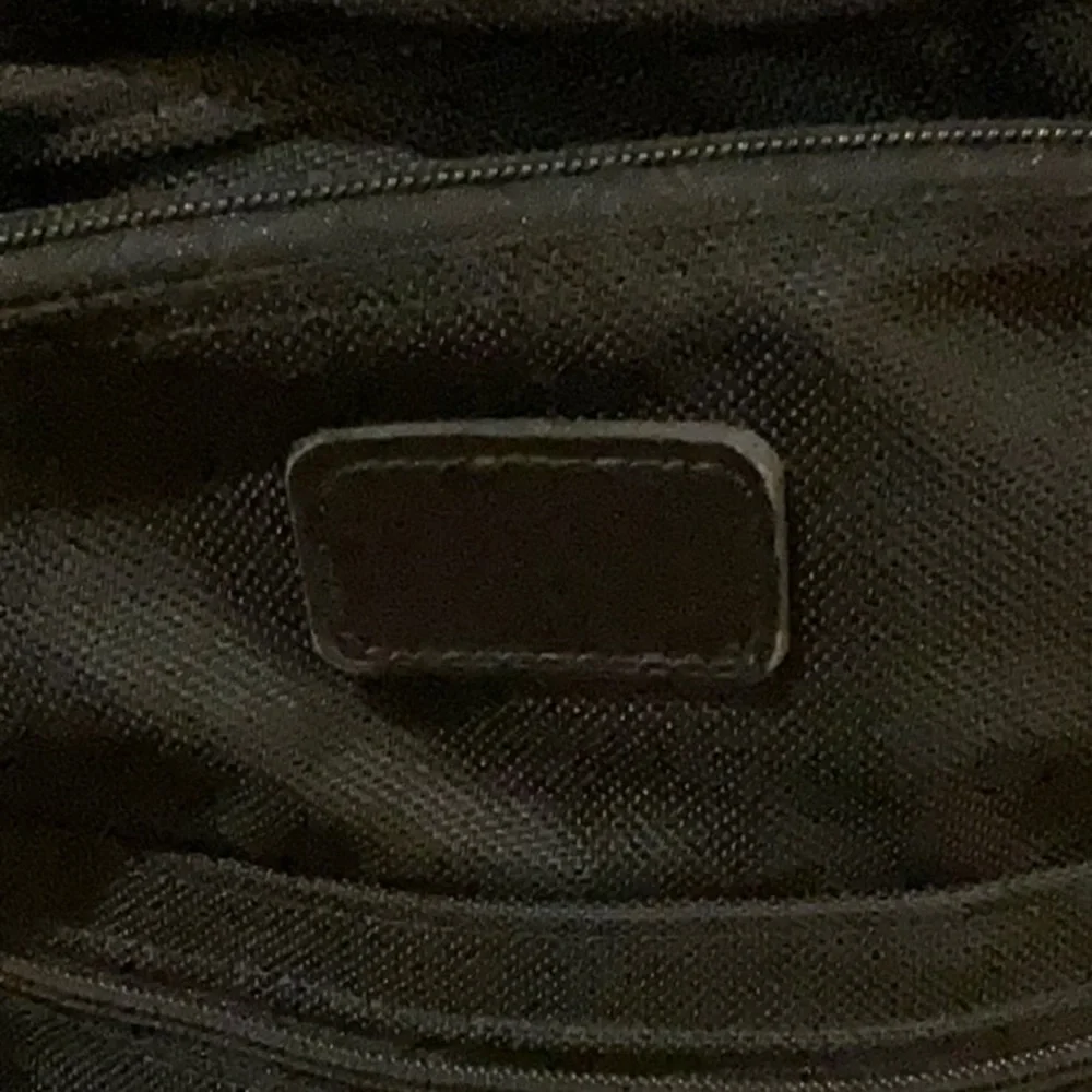 Tumi Alpha or Alpha 3 Men's Backpack, Multi Pockets, Adj Straps. Luggage tag.